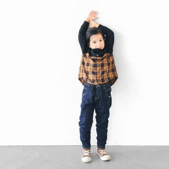 Made in Japan dark blue jeans